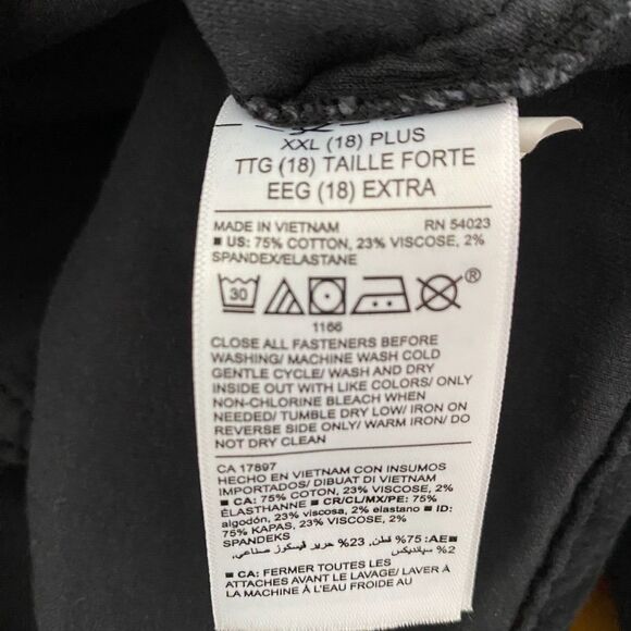 Girls Old Navy Velvet Cropp Black Jacket Size XXL (‎ 18 ) Plus - Picture 9 of 10